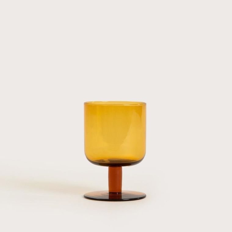 Homla, Polis, kieliszek niski, żółty, 0,23l