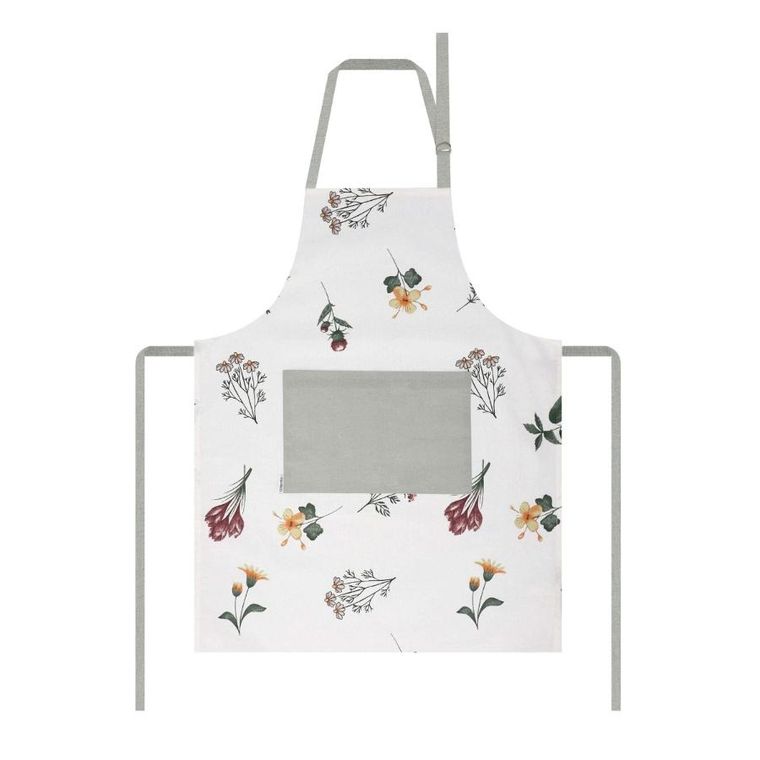 Homla, Prima, Fartuch kuchenny z motywem łąki 60-80 cm