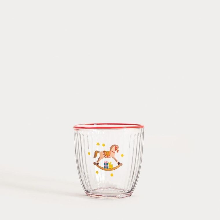 Homla, Ranti, szklanka, z konikiem na biegunach, 0,25l