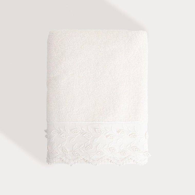 Homla, Ravello, ręcznik, z ozdobnym haftem, 70-130 cm