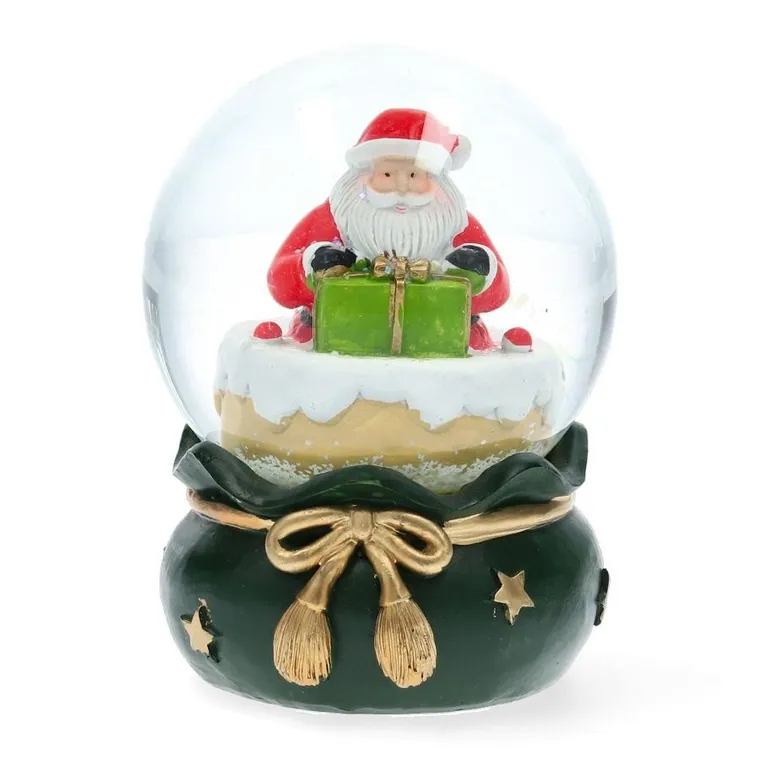 Homla, Ronie, kula, śnieżna z Mikołajem L, 10-14 cm