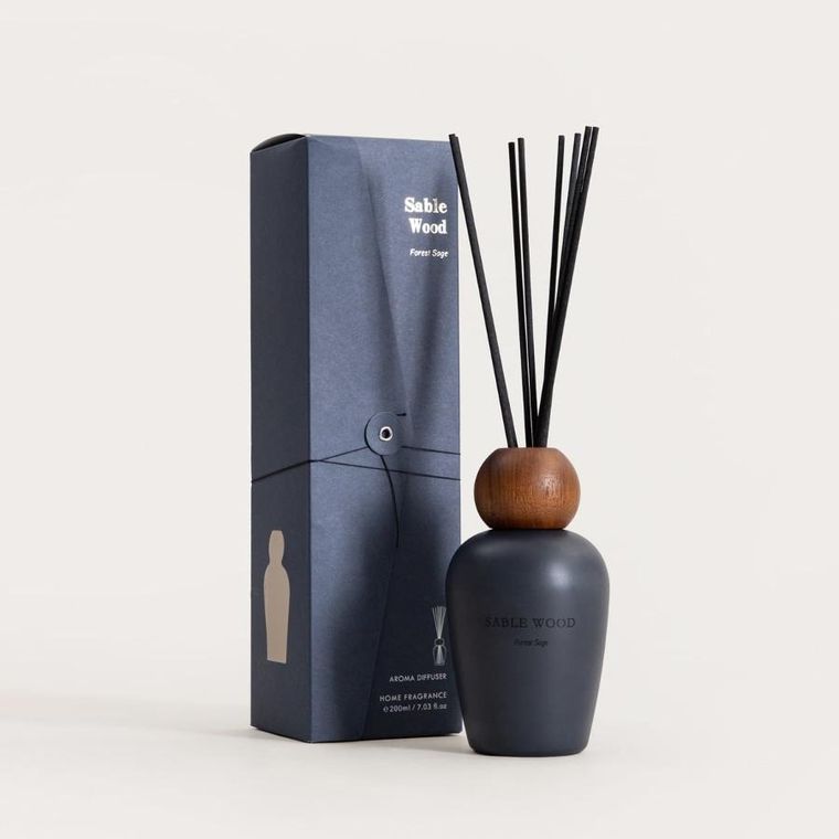 Homla, Sable Wood, dyfuzor zapachowy, Forest Sage, 200 ml