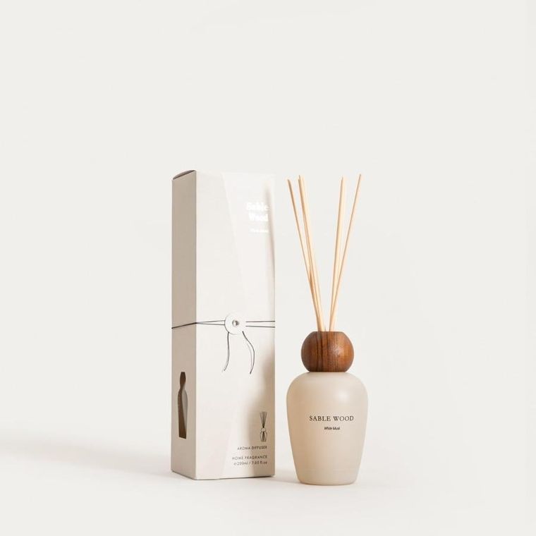 Homla, Sable Wood, dyfuzor zapachowy, White Musk, 200 ml