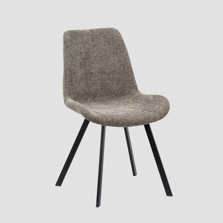 Homla, Silla, krzesło, brązowe, 52-60-83,5 cm