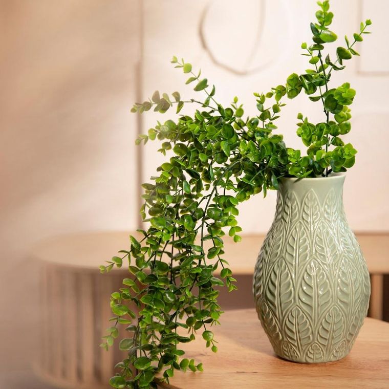 Homla, Tanum, gałązka sztuczna, eukaliptus, 80 cm