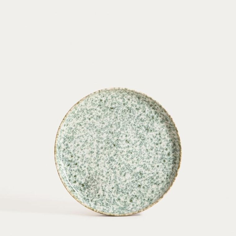 Homla, Tarma, talerz, deserowy zielony, 21 cm