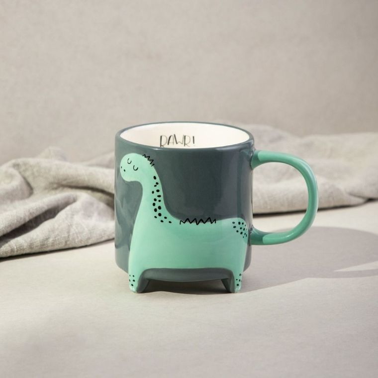 Homla, Tehen, kubek, z dinozaurem, 0,45l, 747342