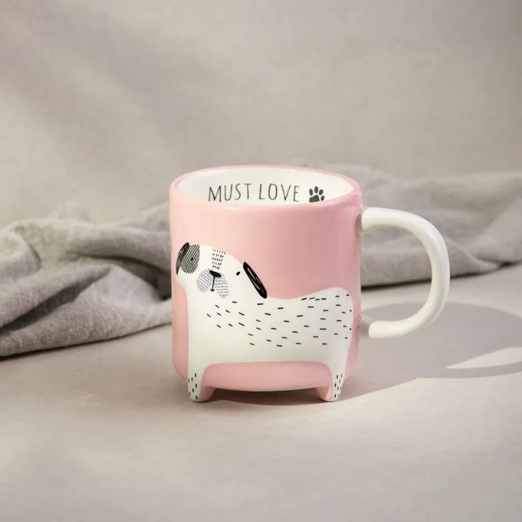 Homla, Tehen, kubek, z pieskiem, 0,45l, 747359