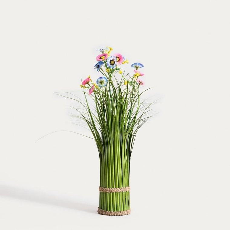 Homla, Venny, roślina sztuczna, fiołki pastelowe, 35 cm