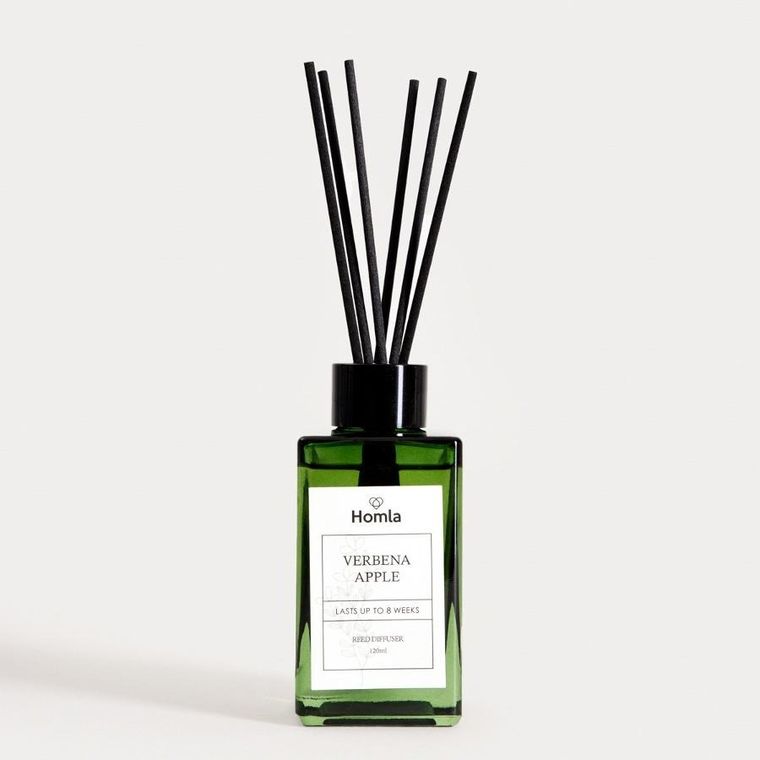 Homla, Verde, dyfuzor zapachowy, Verbena Apple, 120 ml