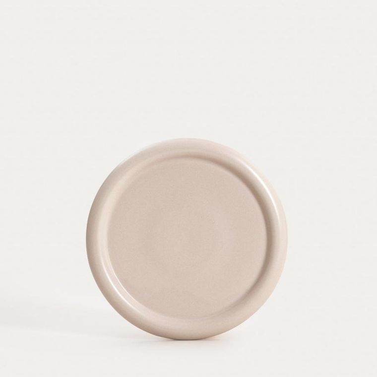 Homla, Wilora, talerz, deserowy kremowy, 21 cm