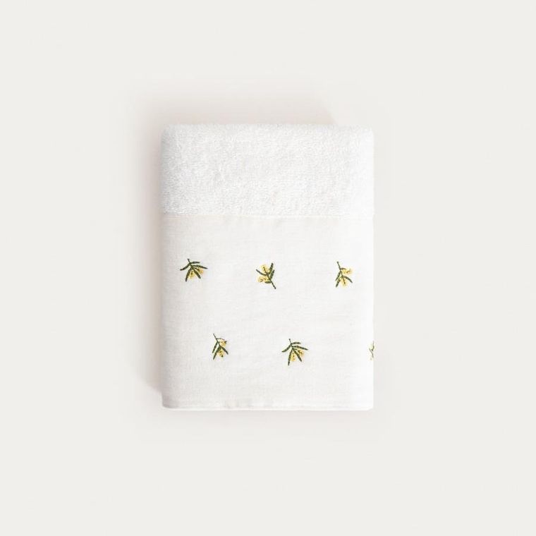 Homla, York, ręcznik, z ozdobnym haftem, 50-90 cm