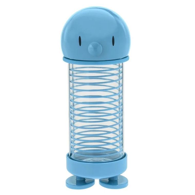 Hoptimist, butelka na wodę, turkusowa, 400 ml