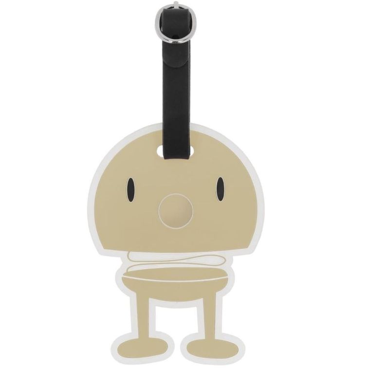 Hoptimist, Latte, zawieszka na bagaż, kremowa, 36413