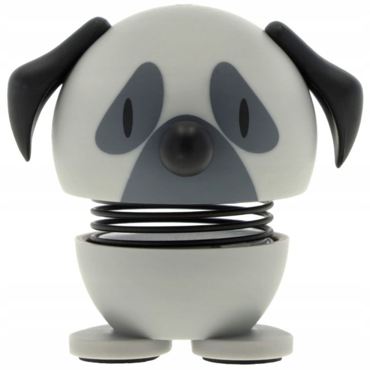 Hoptimist, Pug XS, figurka, szara