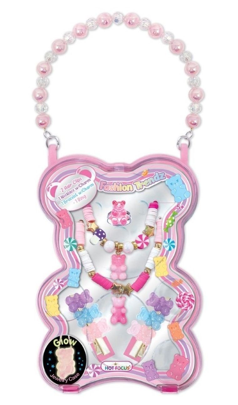 Hot Focus, puzderko z biżuterią, miś