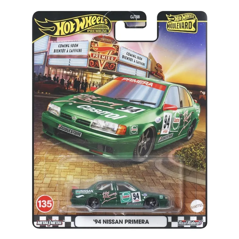 Hot Wheels, Boulevard, '94 Nissan Primera, pojazd, 1:64, JBL31