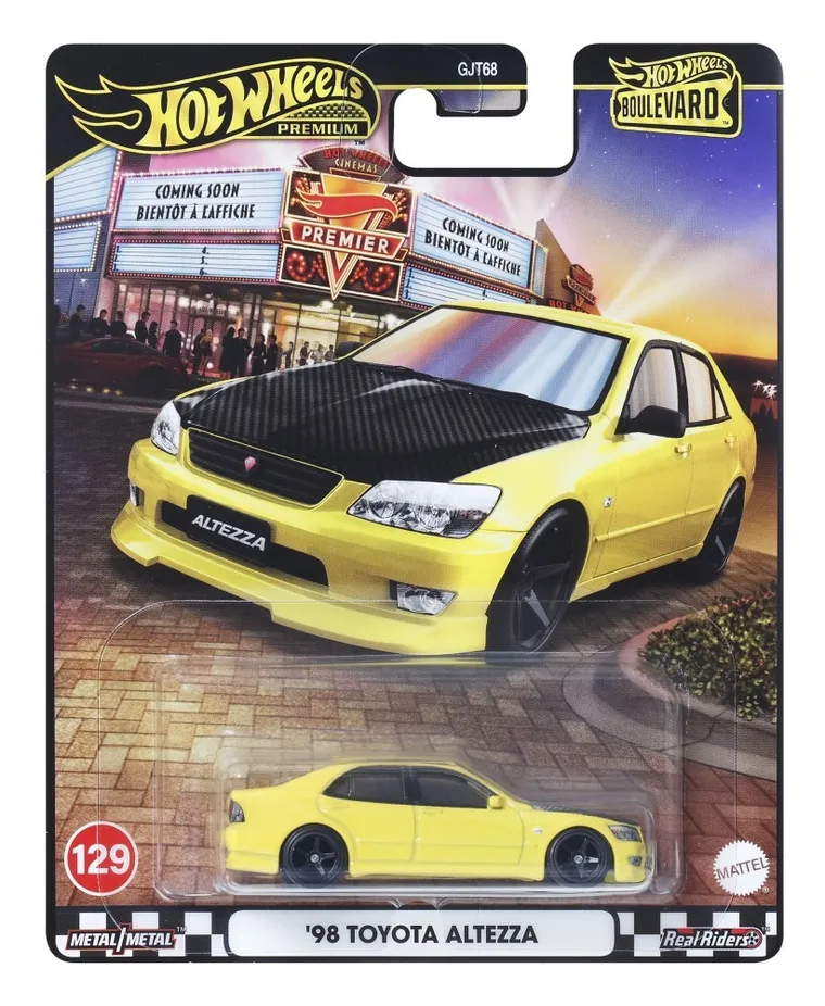 Hot Wheels, Boulevard, '98 Toyota Altezza, pojazd, 1:64, JBL23