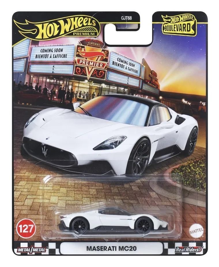 Hot Wheels, Boulevard, Maserati MC20, pojazd, 1:64, JBL11