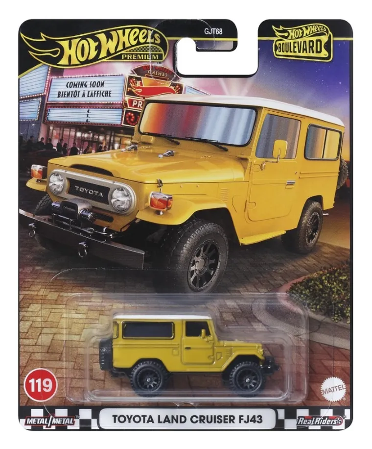 Hot Wheels, Boulevard, Toyota Land Cruiser FJ43, pojazd, 1:64, JBL25