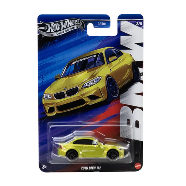 Hot Wheels, Celebrations, 2016 BMW M2, pojazd, 1:64, JBY55