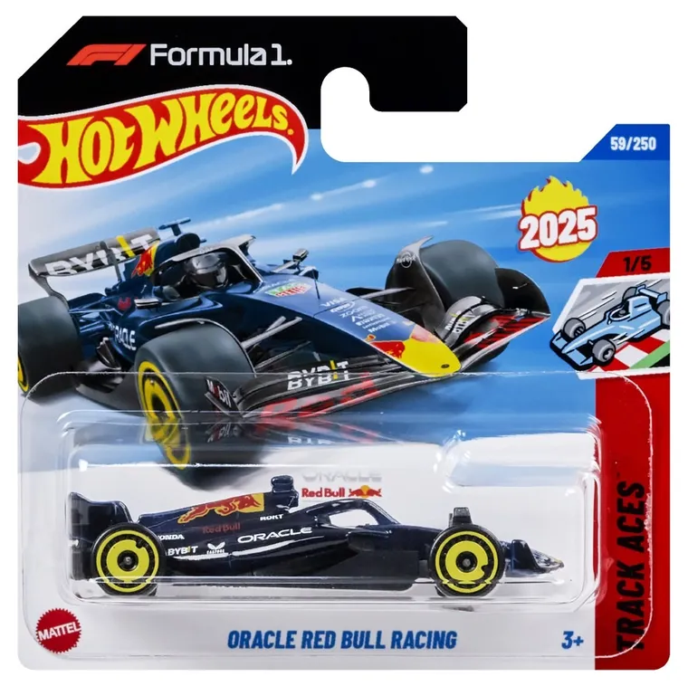 Hot Wheels, Formuła 1, Oracle Red Bull Racing, pojazd, JMF03