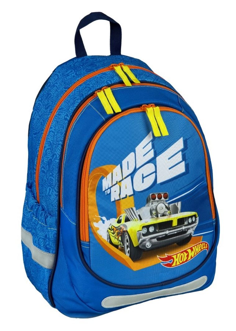 Hot Wheels, plecak szkolny, 2-komorowy
