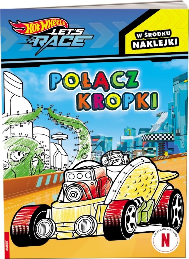 Hot Wheels. Połącz kropki