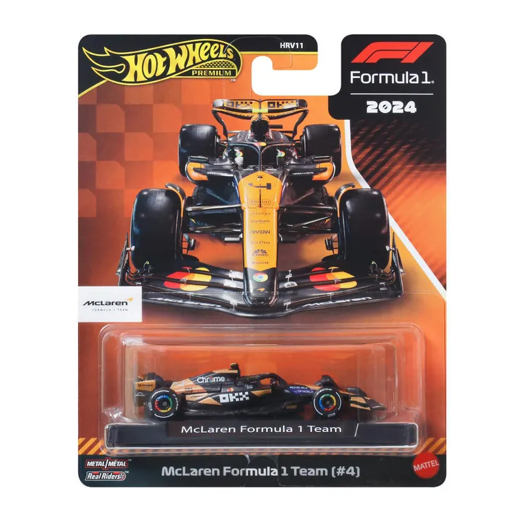 Hot Wheels, Premium, Formuła 1, McLaren Formula 1 Team, pojazd, JBM11