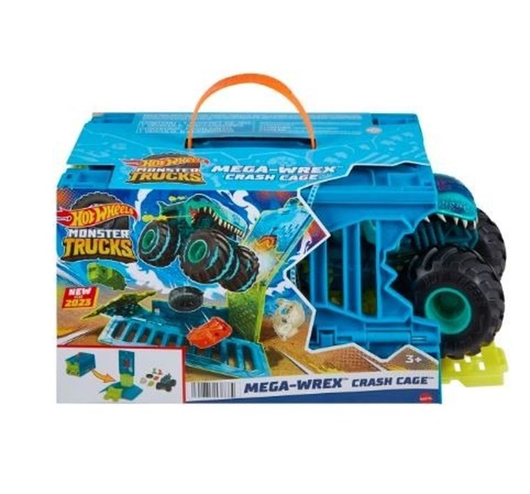 Hot Wheels, Przenośny zestaw kaskaderski Mega Wrex