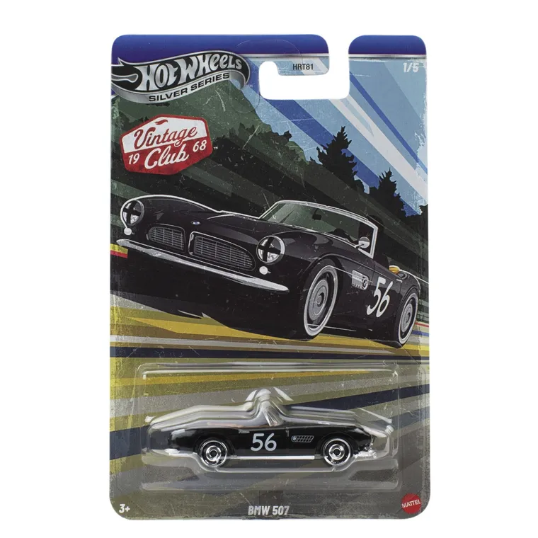 Hot Wheels, Samochodzik Vintage, BMW 507, pojazd, 1:64, JKY26