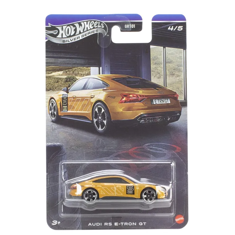 Hot Wheels, Silver Series, Audi RS E-Tron GT, pojazd, skala 1:64, JKY18