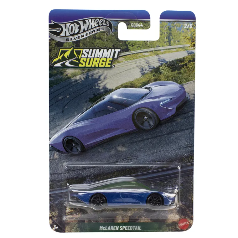 Hot Wheels, Silver Series, McLaren Speedtail, pojazd, 1:64, JKX67