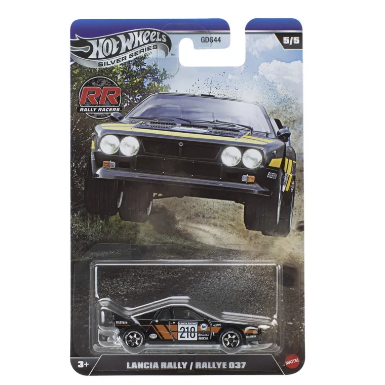 Hot Wheels, Silver Series, Rally Racers, Lancia Rally / Rallye 037, pojazd, JNF48