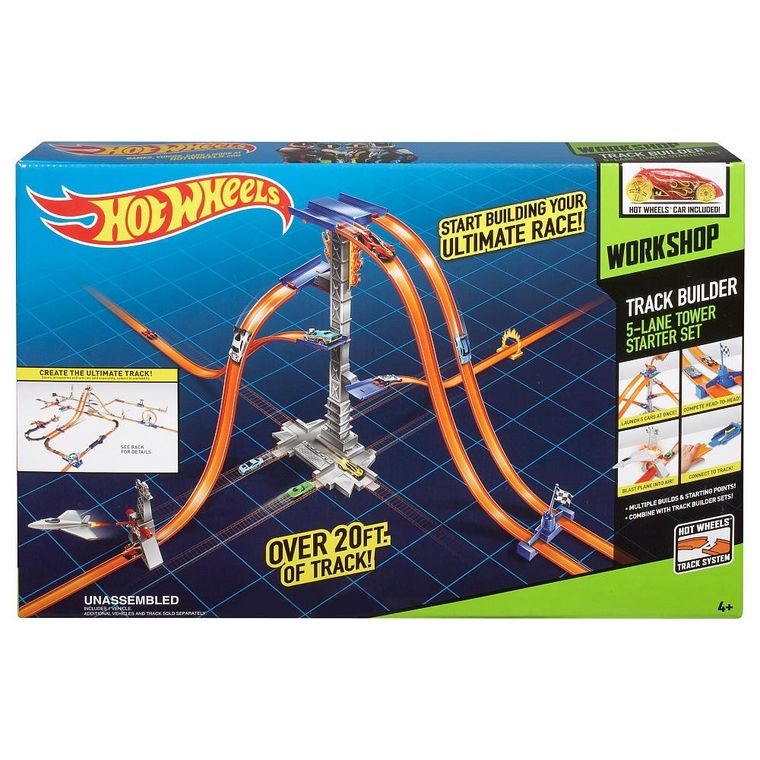 Hot Wheels, Super Wieża, zestaw torów