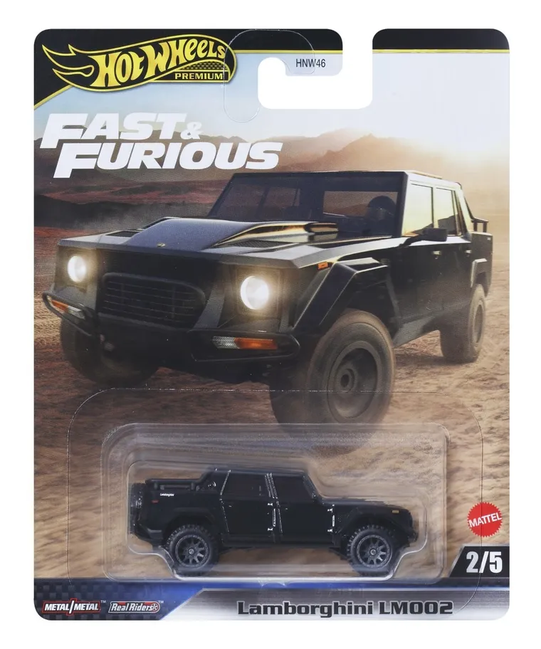 Hot Wheels, Szybcy i wściekli, Lamborghini LM002, pojazd, 1:64, JBL86