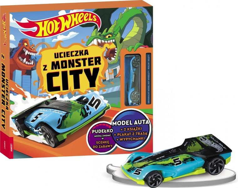 Hot Wheels. Ucieczka z Monster City z ABM-1601