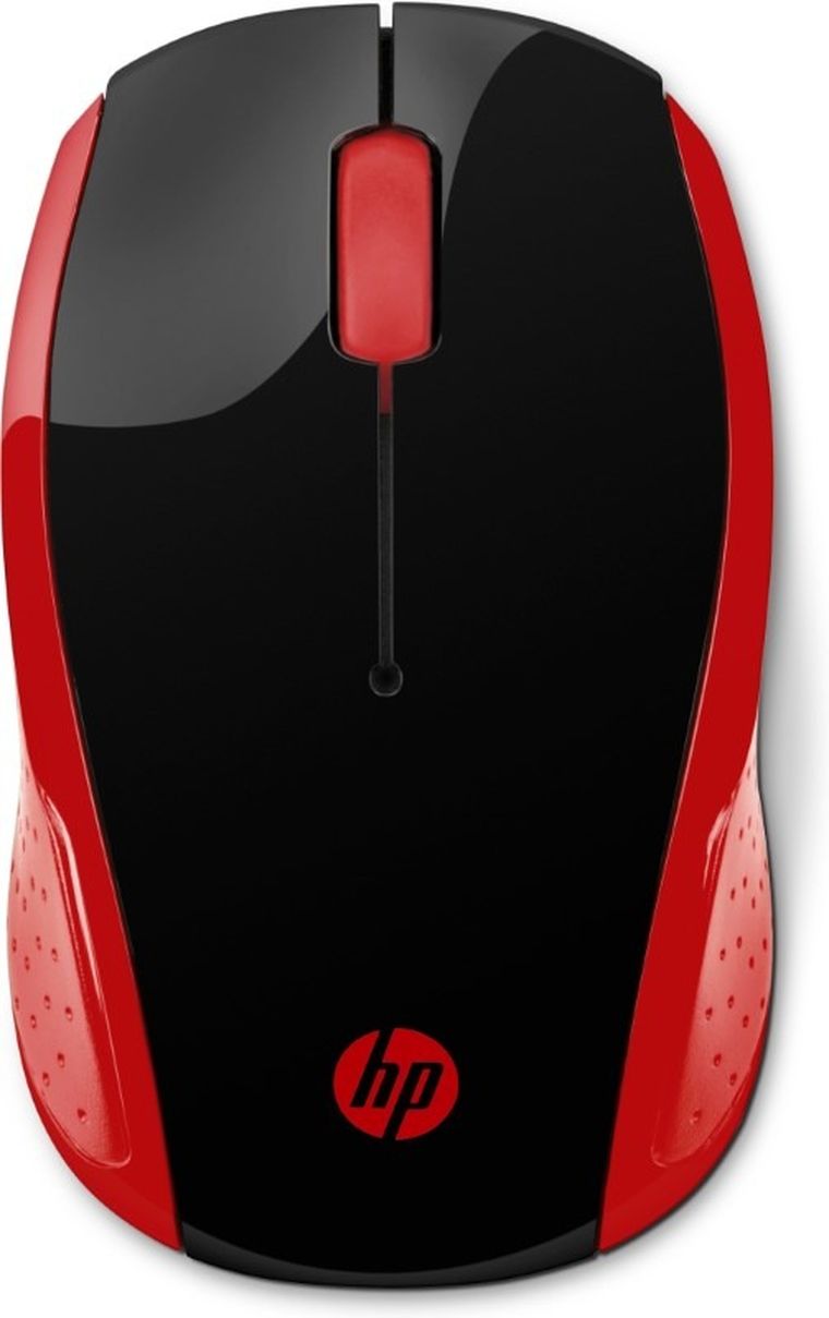 HP, mysz bezprzewodowa, 200 Emprs Red