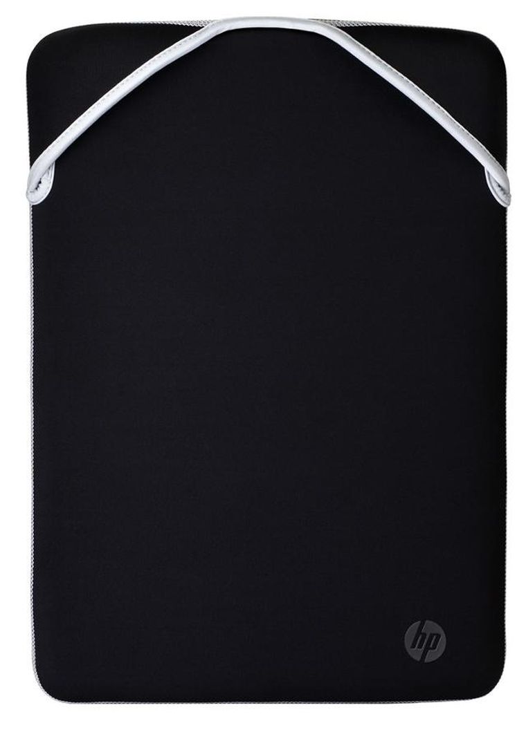 HP,, Reversible Protective Silver Laptop Sleeve, etui na laptopa lub notebooka 15,6", czarno-srebrne 2F2K5AA