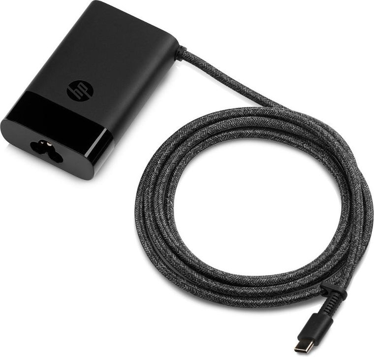 HP, zasilacz sieciowy 65W 671r2aa USB-C, czarny
