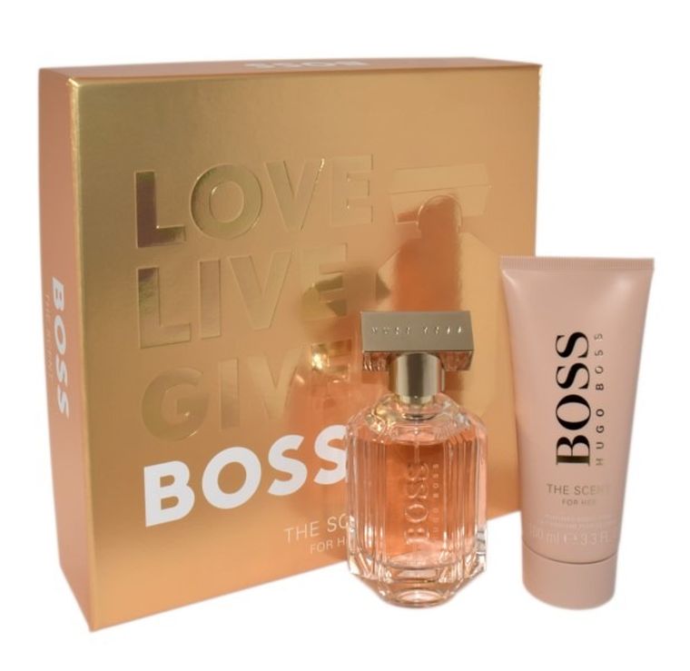 hugo boss the scent for her woda perfumowana 50 ml   zestaw  