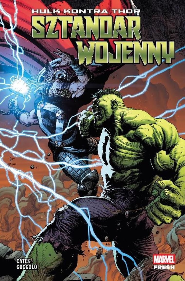 Hulk kontra Thor. Sztandar wojenny. Marvel Fresh