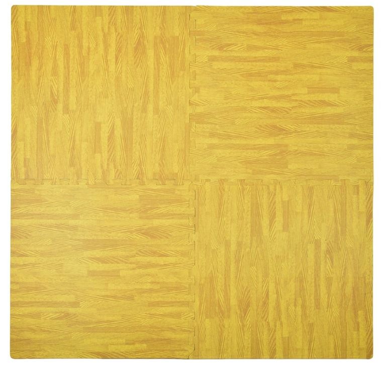 Humbi, mata piankowa, puzzle, panele jasne, 62-62-1 cm, 4 szt.