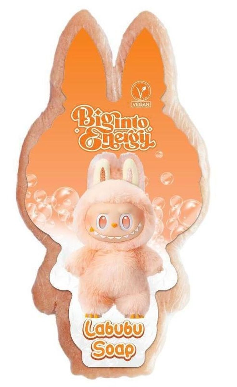 Hurrem Sultan, Labubu Soap, mydełko w gąbce do kąpieli, potworek liza energy