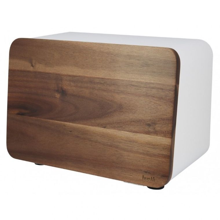 Husla, chlebak stalowy z pokrywą akacjową