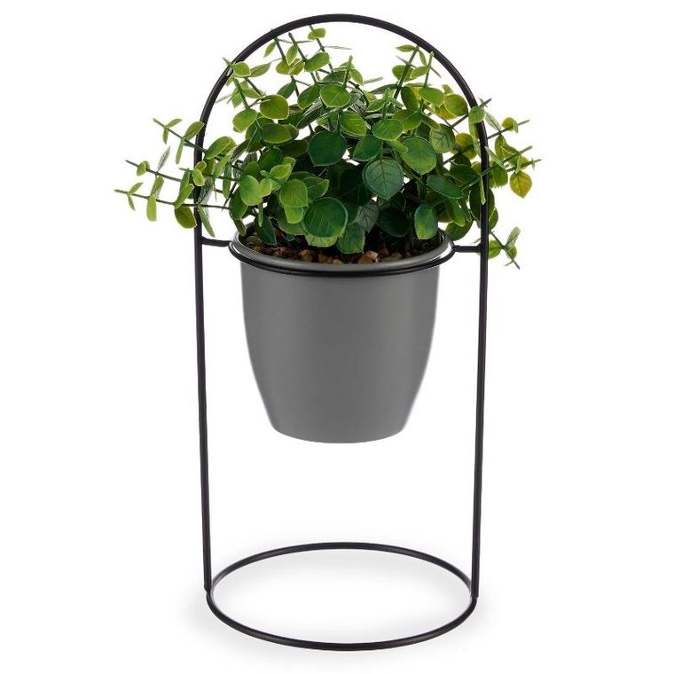 Ibergarden, Botal, sztuczna roślina na metalowym stojaku, średnica 21 cm