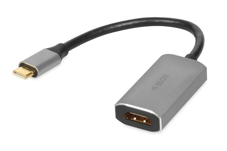 iBox, adapter, IACF4K USB-C TO FEMALE HDMI 4K