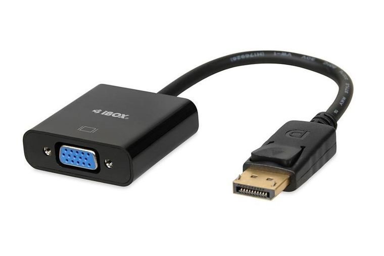 iBox, adapter, IADPVGA DISPLAYPORT TO VGA