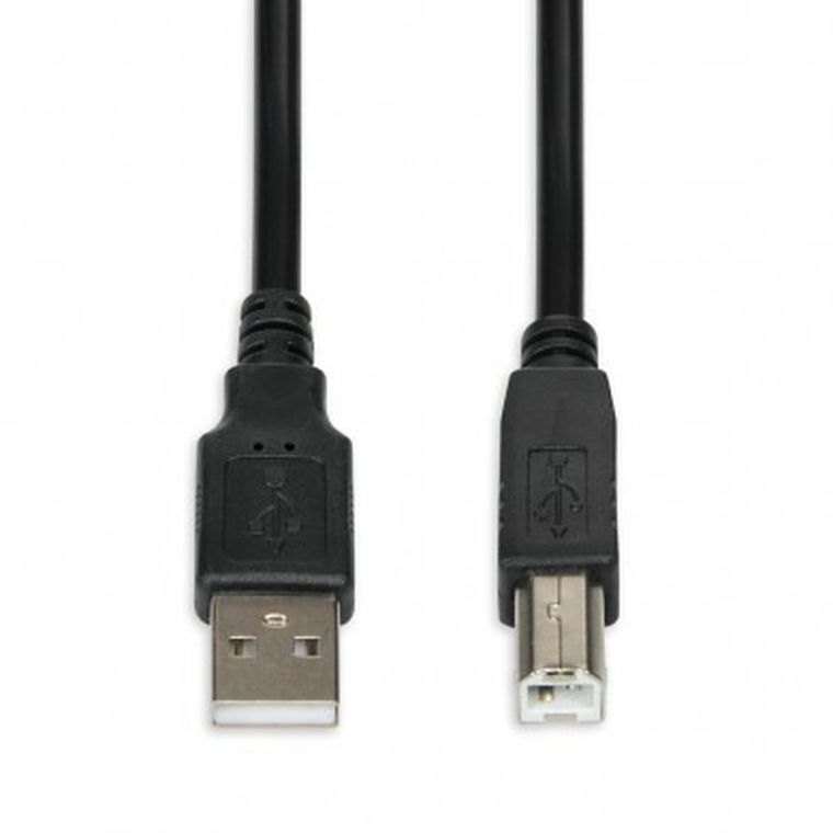 Ibox, kabel USB 2.0 Typu A M - USB 2.0 Typu B M, 3m, czarny