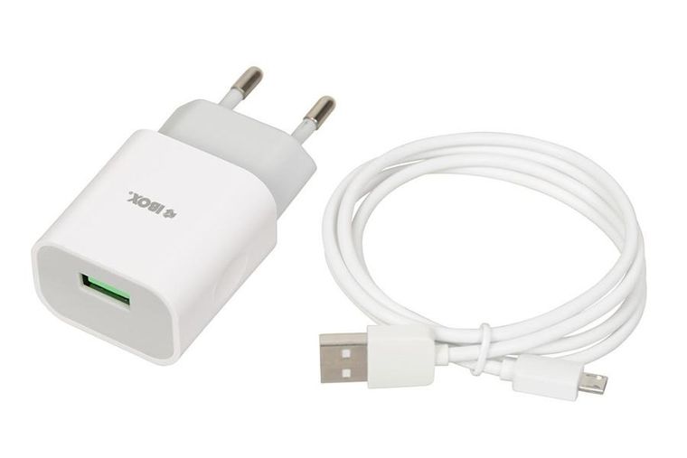 iBox, ładowarka sieciowa, C-41, USB-2A, 1xUSB, kabel MicroUSB